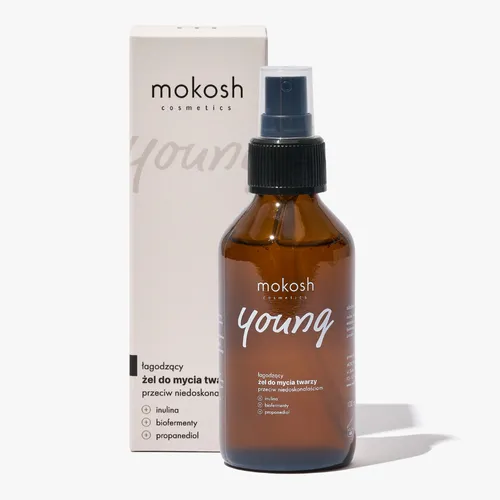 Mokosh Cosmetics Young, Łagodzący żel do mycia twarzy przeciw niedoskonałościom