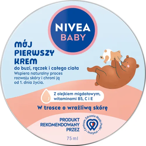 Nivea Baby, Mój pierwszy krem do buzi, rączek i całego ciała (nowa wersja)
