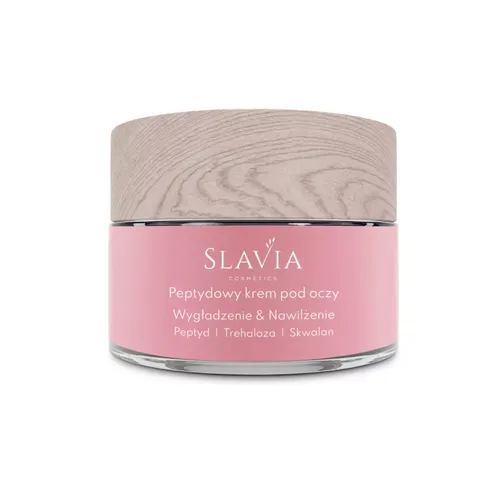 Slavia Cosmetics Peptydowy krem pod oczy `Wygładzenie i nawilżenie`