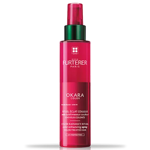 Rene Furterer Okara Color, Rituel Eclat Couleur, Soin Sublimateur Couleur [Color Radiance Ritual, Color Enchancing Spray] (Odżywka bez spłukiwania do włosów farbowanych) - 3