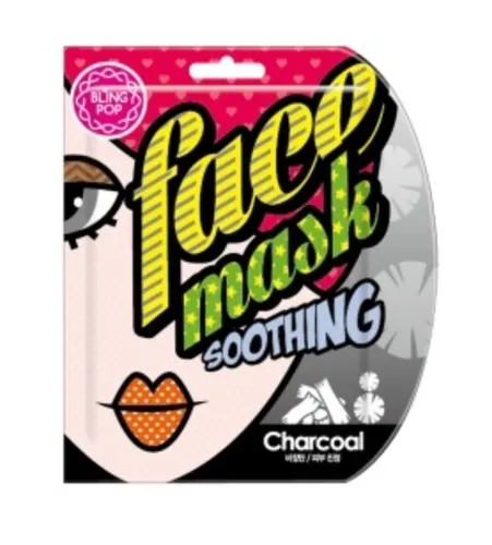 Bling Pop Face Mask Soothing (Kojąca maska w płachcie)