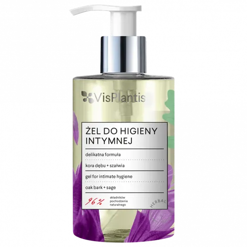 Vis Plantis Herbal Vital Care, Żel do higieny intymnej `Kora dębu, szałwia` - 2
