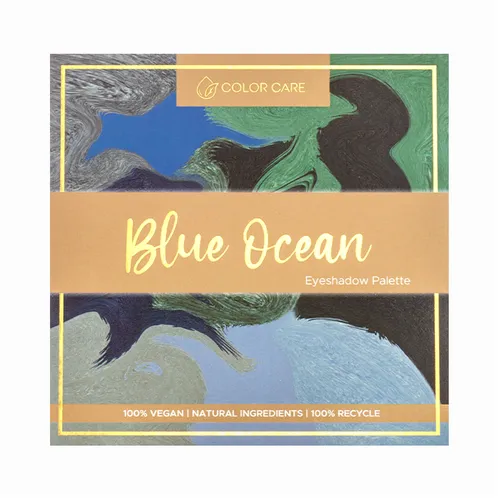 Color Care Blue Ocean Eyeshadow Palette (Paleta cieni do powiek) - 3