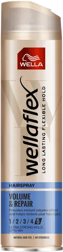 Wella Wellaflex, Volume & Repair, Ultra Strong Hairspray (Lakier do włosów `Objętość i odnowa`) - 1