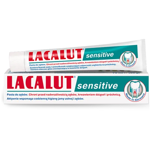 Lacalut Sensitive, Pasta do wrażliwych zębów