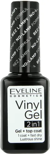Eveline Cosmetics Vinyl Gel, Lakier winylowy 2 w 1