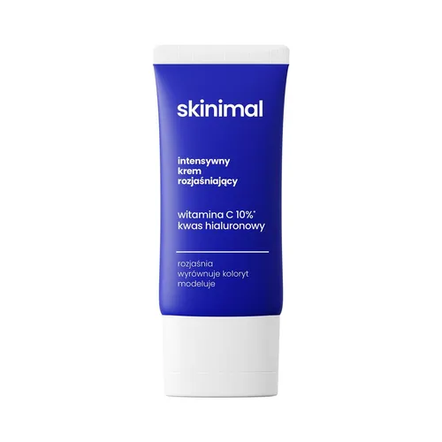 Skinimal Intensywny krem rozjaśniający Witamina C 10%, kwas hialuronowy