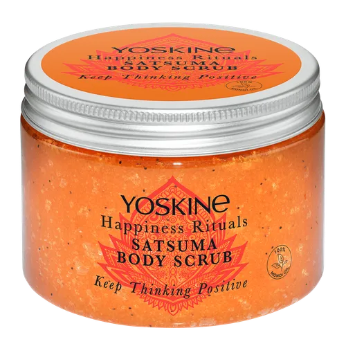 Yoskine Happinnes Rituals, Satsuma Body Scrub (Peeling cukrowy do ciała)