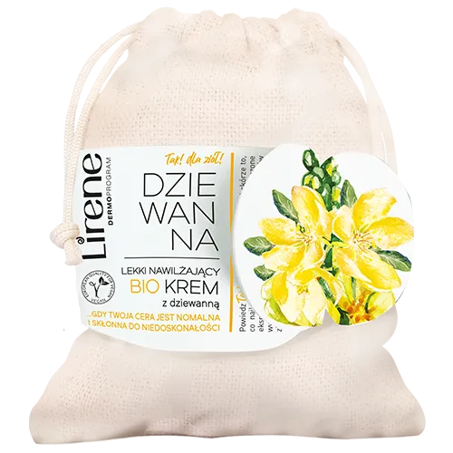 Lirene Dermoprogram Tak dla ziół!, Lekki nawilżający bio-krem z dziewanną - 2