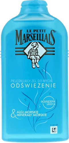 Le Petit Marseillais Pielęgnujący żel do mycia 'Algi Morskie i Minerały Morskie' - 1