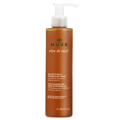 Nuxe Rêve de Miel, Gel Nettoyant et Démaquillant Visage (Żel do mycia twarzy i demakijażu)