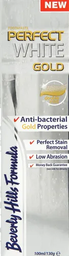Beverly Hills Formula Perfect White Gold, Toothpaste (Wybielająca pasta do zębów)