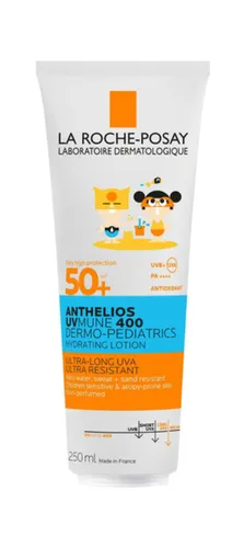 La Roche-Posay Anthelios, UVmune 400 Dermo-Pediatrics Hydrating Lotion (Nawilżające mleczko do opalania dla dzieci SPF50+)