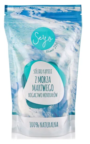 Seyo Sól do kąpieli z Morza Martwego 100% naturalna