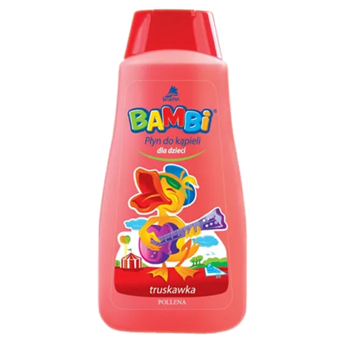 Bambi Płyn do kąpieli `Truskawka`