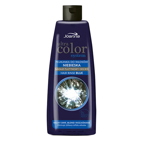 Joanna Ultra Color System, Płukanka do włosów niebieska