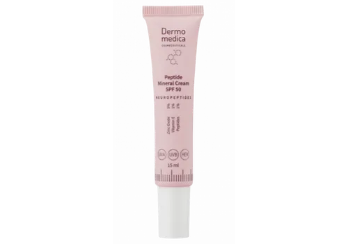 Dermomedica Peptide Mineral Cream SPF 50 (Peptydowy aktywny krem do twarzy z wysoką ochroną mineralną SPF 50)