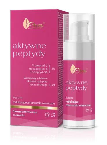 Laboratorium Kosmetyczne AVA Aktywne Peptydy, Serum redukujące zmarszczki mimiczne