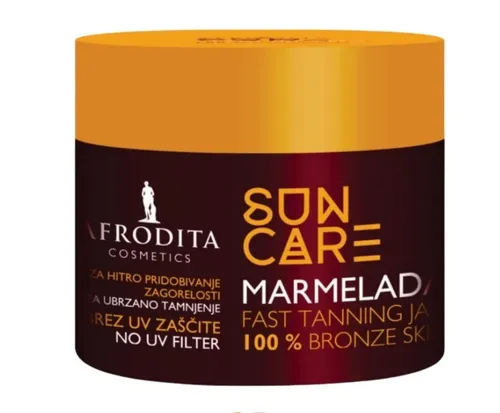 Kozmetika Afrodita (Afrodita Cosmetics) Sun Care, Marmolada Bronze Fast Tanning Jam (Przyspieszacz do opalania)