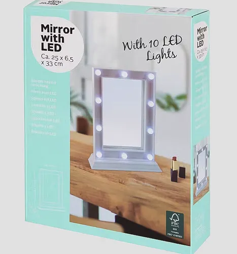 Action Mirror with LED (Lusterko z LED) - 2