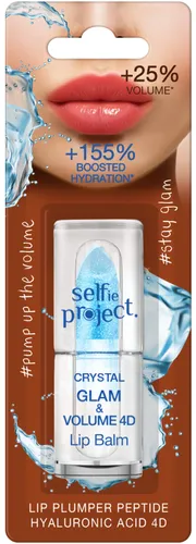 Selfie Project Crystal Glam & Volume, 4D Lip Balm (Balsam do ust)
