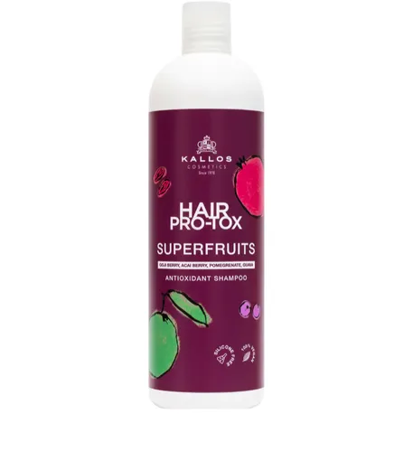 Kallos Hair Pro-Tox, Superfruits, Antioxidant shampoo (Wzmacniający szampon antyoksydacyjny)