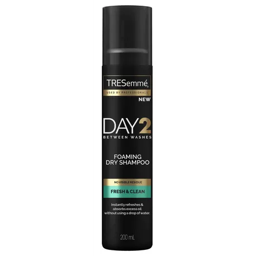 TRESemme Day2, Foaming Dry Shampoo Fresh & Clean (Sychy szampon w piance)