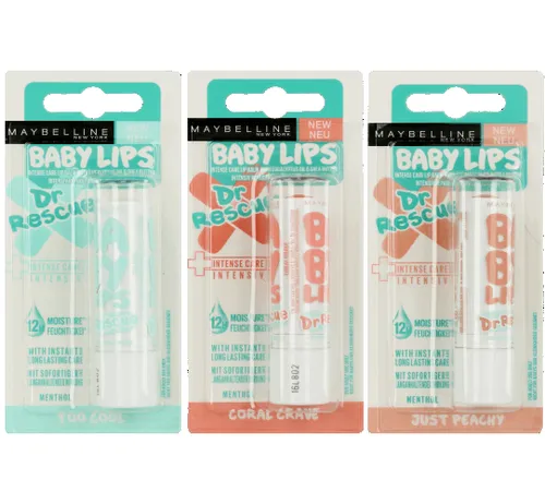 Maybelline New York Baby Lips, Dr Rescue Medicated Lip Balm (Odżywczy balsam do ust w sztyfcie) - 3