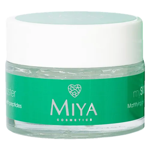 Miya Cosmetics mySKINbooster, Matujący żel-booster z peptydami