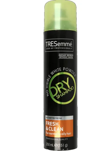 TRESemme Fresh & Clean, Dry shampoo for Normal to Oily Hair (Suchy szampon do włosów normalnych i przetłuszczających się)