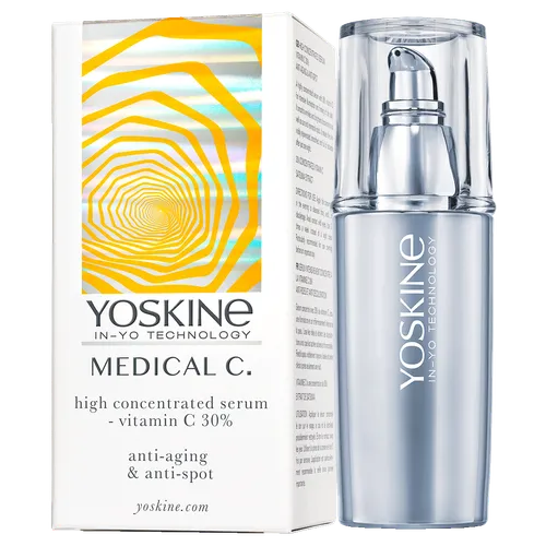 Yoskine Medical C., Serum z witaminą C 30% przeciw zmarszczkom i przebarwieniom