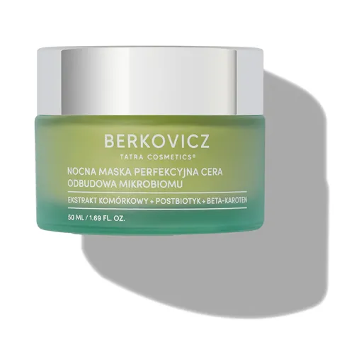 Berkovicz Tatra Cosmetics Perfekcyjna Cera, Probiotyczna Odbudowa Mikrobiomu, Nocna maska