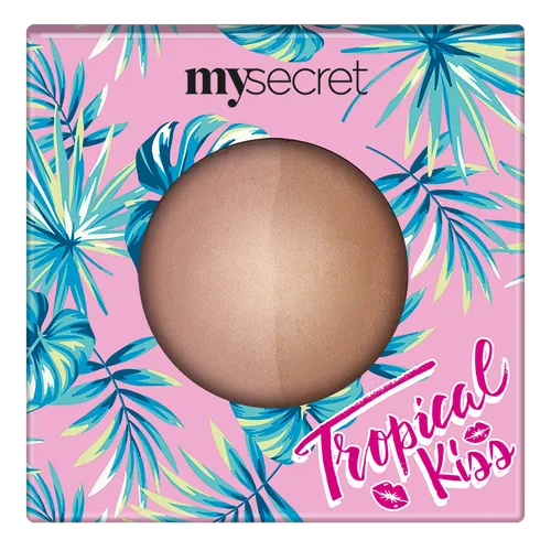 My Secret Tropical Kiss, Face'n'Body Bronzing Duo Powder (Wypiekany puder brązujący do twarzy i ciała) - 1