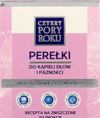 Cztery Pory Roku Perełki do kąpieli dłoni i paznokci