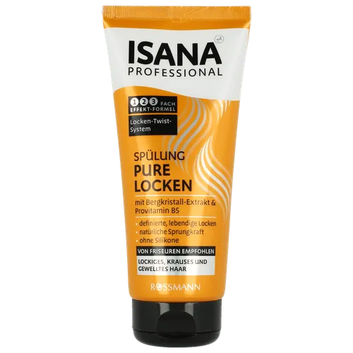 Isana Professional, Pure Locken Spulung (Odżywka do włosów kręconych)