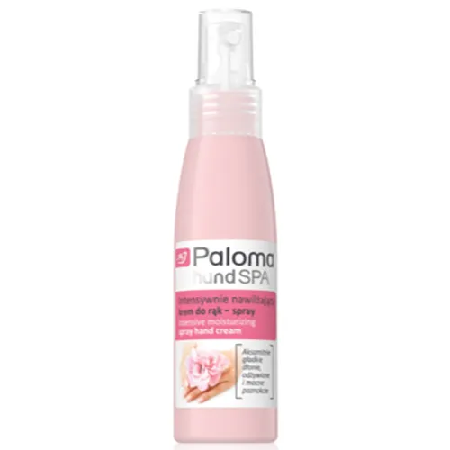 Paloma Hand SPA, Intensywnie nawilżający krem do rąk - spray