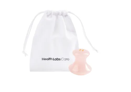 Health Labs Care Slowe On, Grzybek do masażu z różowego kwarcu