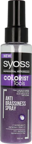 Syoss Colorist Tools, Anti Brassiness Spray (Spray przeciw żółtym tonom włosów)