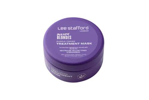 Lee Stafford Bleach Blondes, Purple Toning Treatment Mask (Fioletowa maska ​​tonująca)