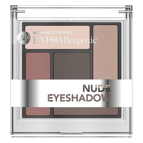 Bell HYPOAllergenic, Nude Eyeshadow (Paleta 5 cieni do powiek) - 1