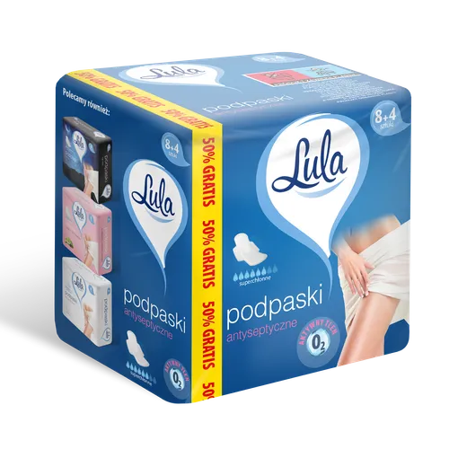 Lula Podpaski higieniczne antyseptyczne