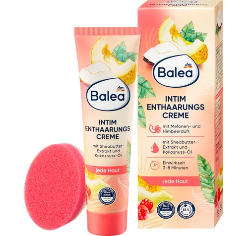 Balea Tropic, Peach Intim Shaving Cream (Krem do golenia miejsc intymnych)