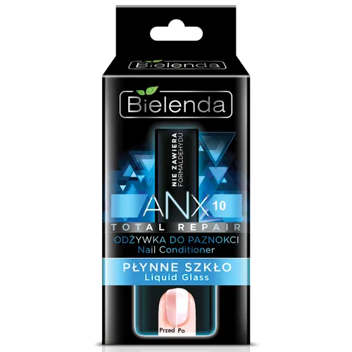 Bielenda ANX 10 TotalRrepair, Odżywka do paznokci 'Płynne szkło' - 1