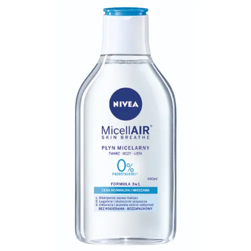 Nivea MicellAir 5w1, Płyn micelarny do cery normalnej i mieszanej - 3