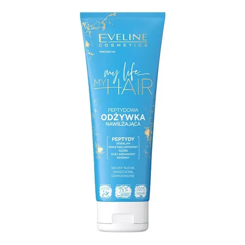 Eveline Cosmetics My Life My Hair, Peptydowa odżywka nawilżająca