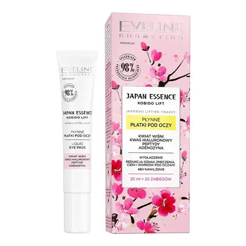 Eveline Cosmetics Japan Essence, Płynne płatki pod oczy - 2