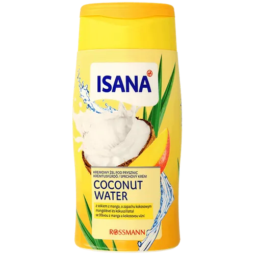 Isana Coconut Water mit Mangosaft und Kokos- Duft Cremedusche (Kremowy żel pod prysznic z wodą kokosową i sokiem z mango) - 2