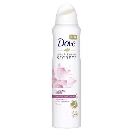 Dove Nourishing Secrets ,Glowing Ritual, Antyperspirant w sprayu dla kobiet
