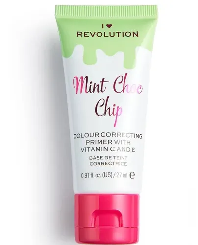 I Heart Revolution Mint Chocolate Chip Colour Corregting Primer with Vitamin C and E (Korygująca baza pod makijaż)