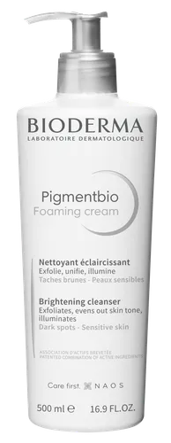 Bioderma Pigmentbio, Foaming Cream (Kremowy żel oczyszczający wspomagający redukcję przebarwień i zapobiegający powstawaniu nowych) - 1